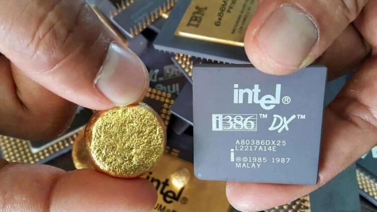 چقدر طلا از گوشی‌ و لپ‌تاپ‌ می توان استخراج کرد؟ + ویدیو