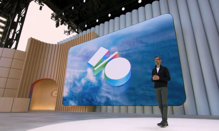 تصویری از کنفرانس جدید گوگل با حضور مدیرعامل این شرکت