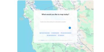 رابط کاربری ابزار جدید گوگل مپ