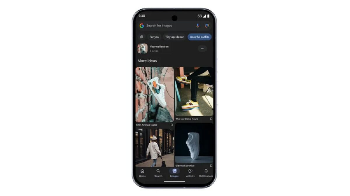 گوگل تب جدید Images را به اپلیکیشن گوگل اضافه می کند