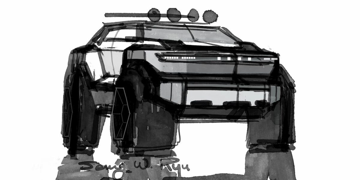 Crater Concept هیوندای: خودروی آفرود الکتریکی با طراحی منحصر به فرد و مقاوم برای شرایط سخت.