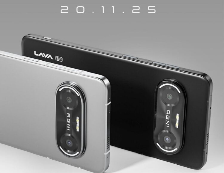 گوشی Lava Agni 4 با باتری ۷۰۰۰ میلی‌آمپرساعتی در راه است