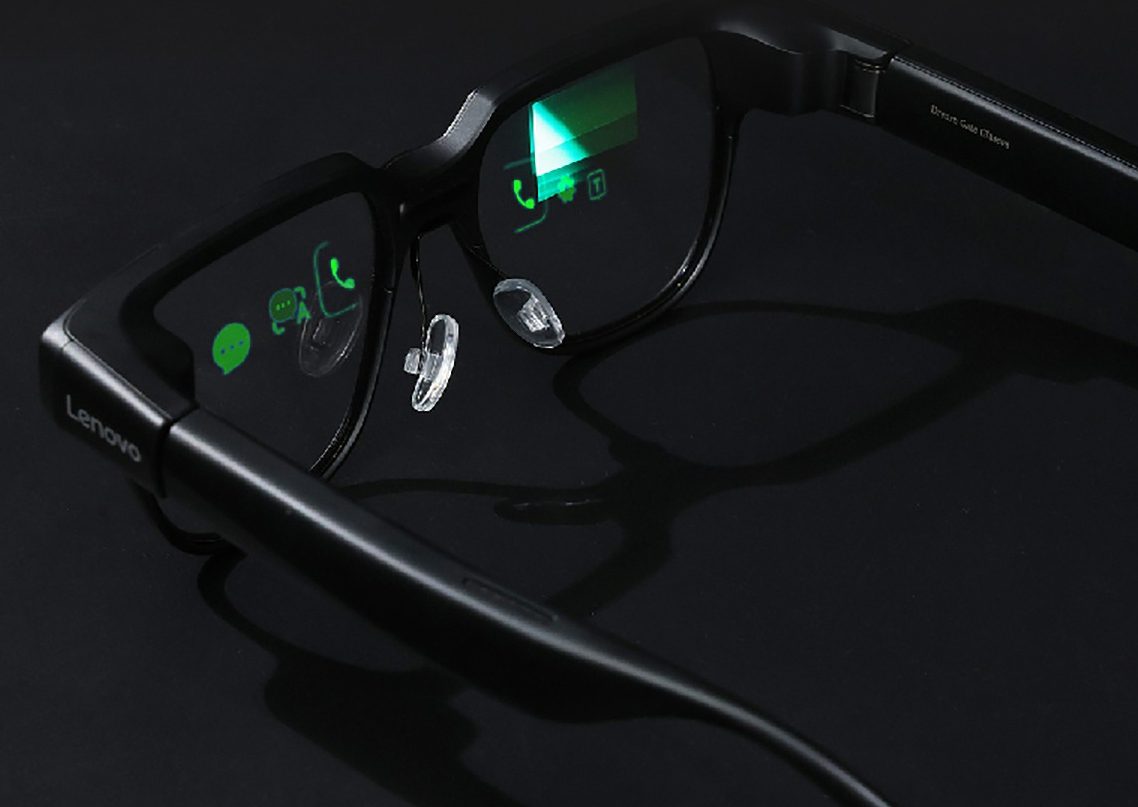 لنوو سبک‌ترین عینک هوشمند واقعیت افزوده را معرفی کرد