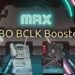 یک گرافیک با متن "MAX PBO BCLK Booster" و چهار مادربرد MSI در زیر آن.