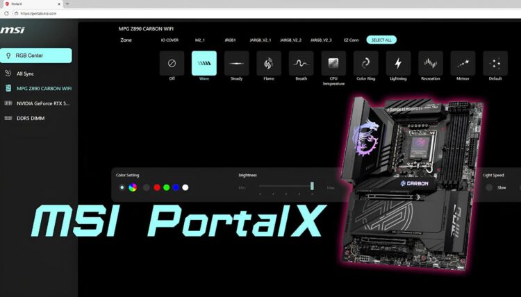 معرفی Portal X برای کنترل RGB