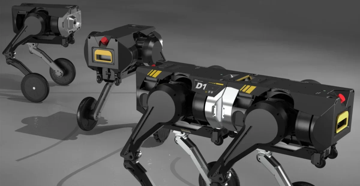 ربات ماژولار D1 رونمایی شد