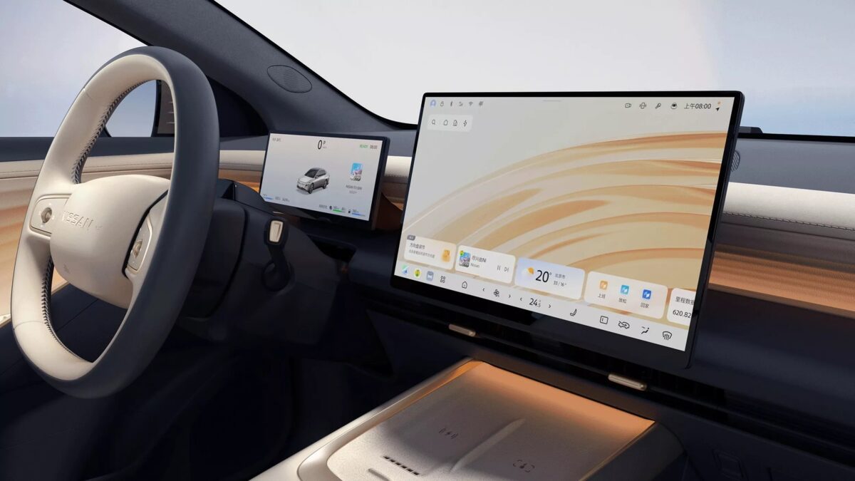 تصویر داشبورد سدان جدید Nissan N6