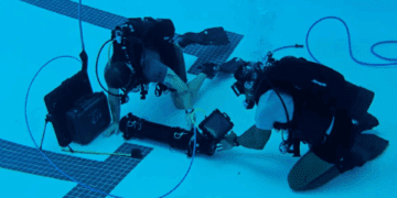 دیدن بی خطر اشیای زیر آب با یک فناوری جدید!