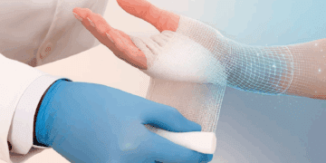 تصویری از یک پانسمان هوشمند