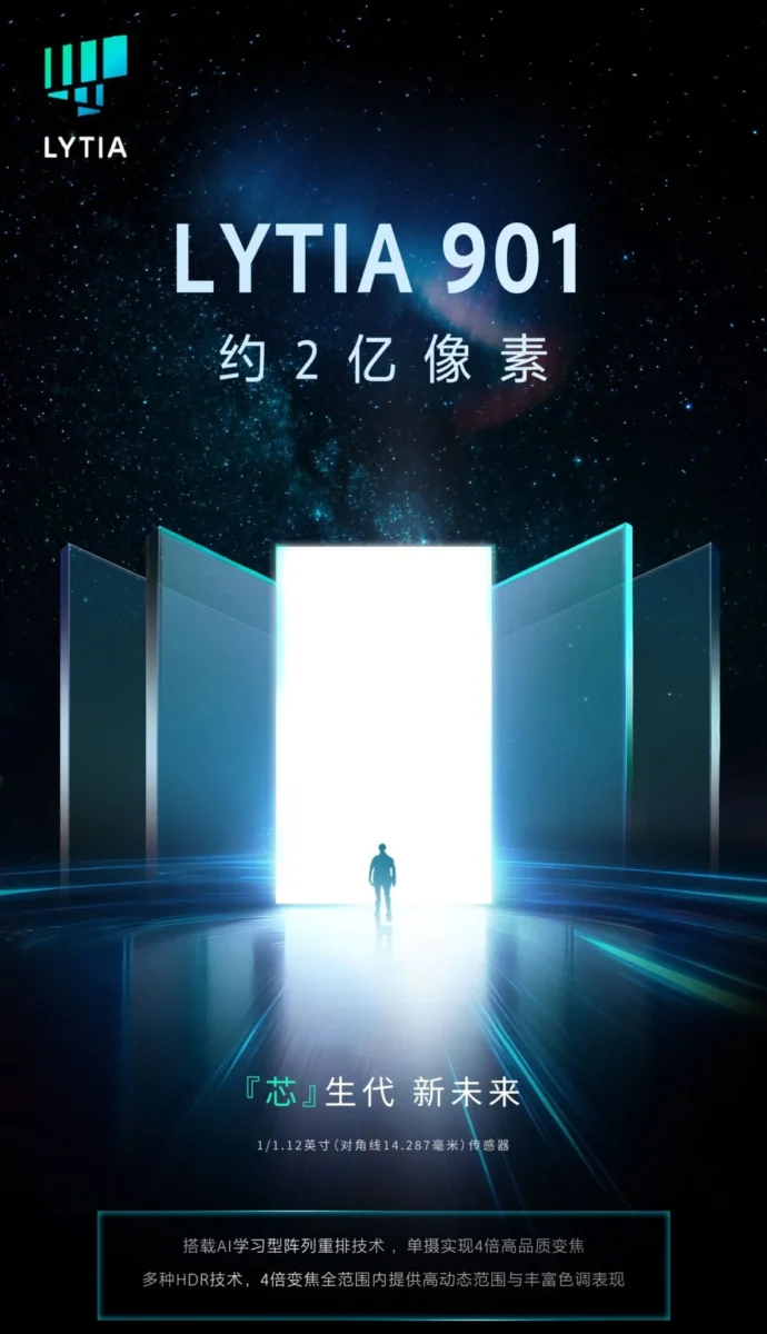 سونی از سنسور 200 مگاپیکسلی LYT-901 برای گوشی‌های پرچم‌دار رونمایی کرد