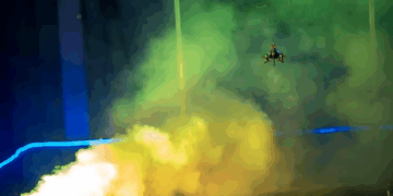 این پهپادهای کوچک با صدا مسیر خود را پیدا می‌ کنند