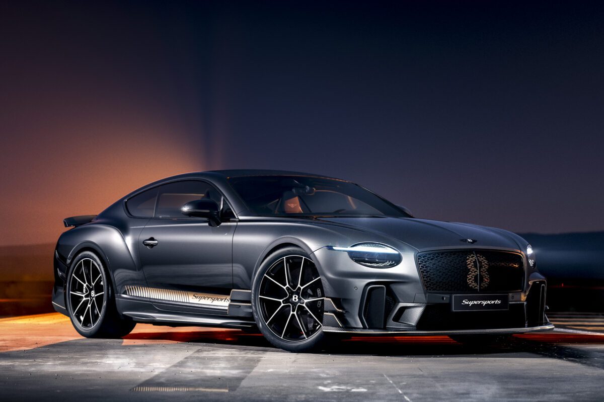 معرفی نسل جدید خودروی سوپراسپرت بنتلی 