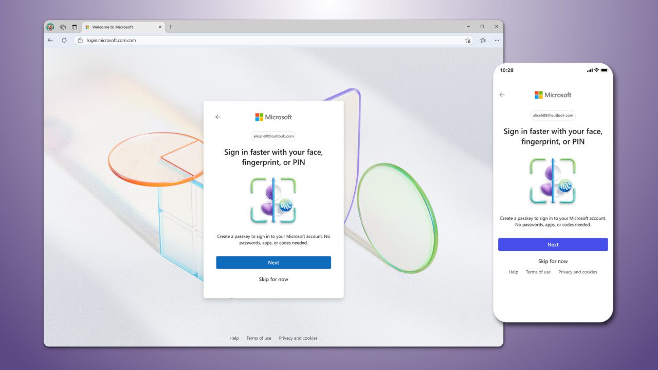 همگام‌سازی Passkey بین دستگاه‌ها به مرورگر اج مایکروسافت آمد