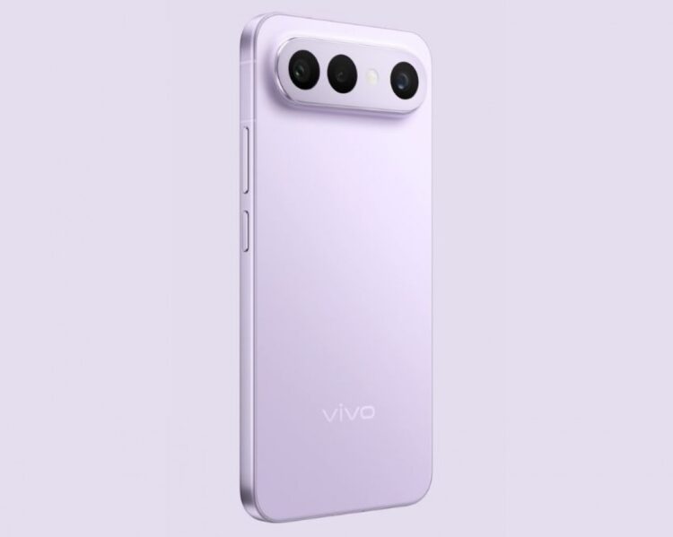 نمای پشتی گوشی Vivo S50 Pro Mini در رنگ سفید