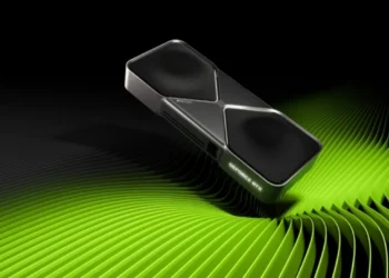 نمایی از کارت گرافیک RTX 5060 انویدیا