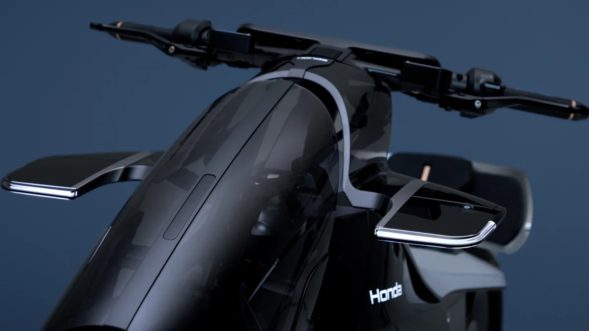 نمایی از موتورسیکلت مفهومی EV Outlier