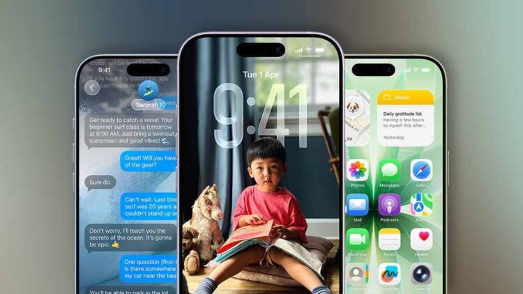 تصویری از کاربریهای آیفون ۱۷ در اپلیکیشنهای مختلف