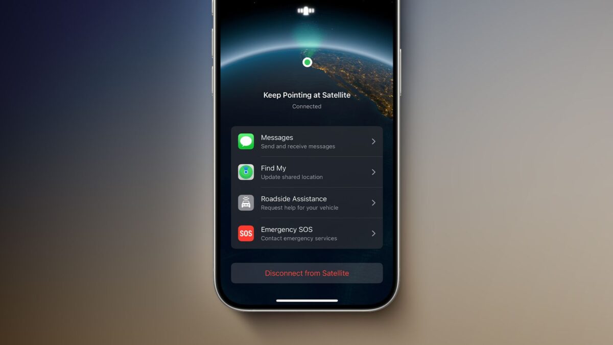 مجموعه‌ای از قابلیت‌های جدید مبتنی بر ارتباط ماهواره‌ای به آیفون می آید