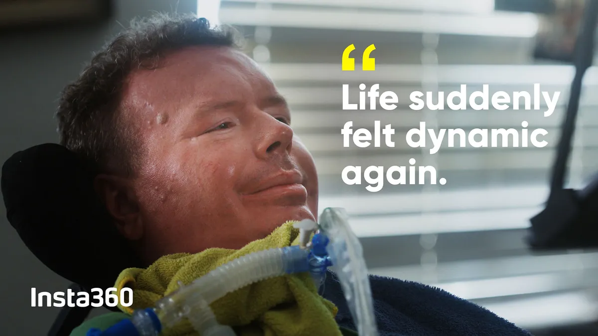 ایمپلنت Neuralink و دوربین Insta360 Link 2 به بیمار ALS بینایی دوم بخشیدند