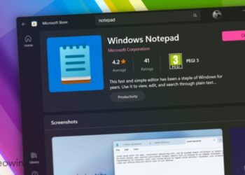 مایکروسافت قابلیت ساخت جدول را به Notepad اضافه کرد