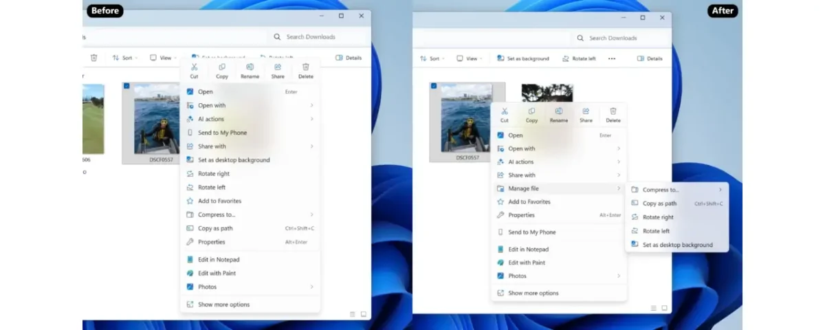 بهبودهای مهم در File Explorer ویندوز 11