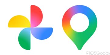آیکون‌های جدید گوگل مپ و فوتو