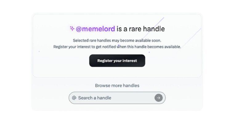 بازار نام&zwnj;کاربری X برای کاربران +Premium فعال شد
