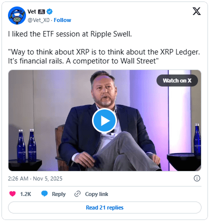 راه‌اندازی صندوق ETF ریپل (XRP) در هفته آینده تأیید شد