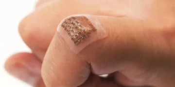 برچسب فلز مایع الکترونیکی روش جدید توسعه فناوریهای پوشیدنی