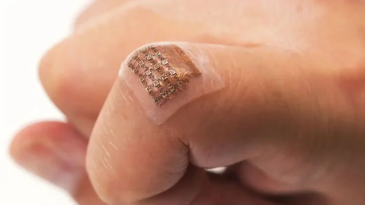 برچسب فلز مایع الکترونیکی روش جدید توسعه فناوریهای پوشیدنی