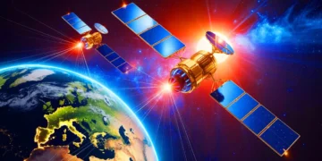 انتقال شبانه انرژی خورشیدی از فضا به نیروگاههای خورشیدی با لیزر