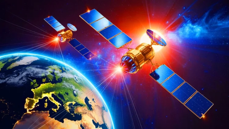 انتقال شبانه انرژی خورشیدی از فضا به نیروگاههای خورشیدی با لیزر