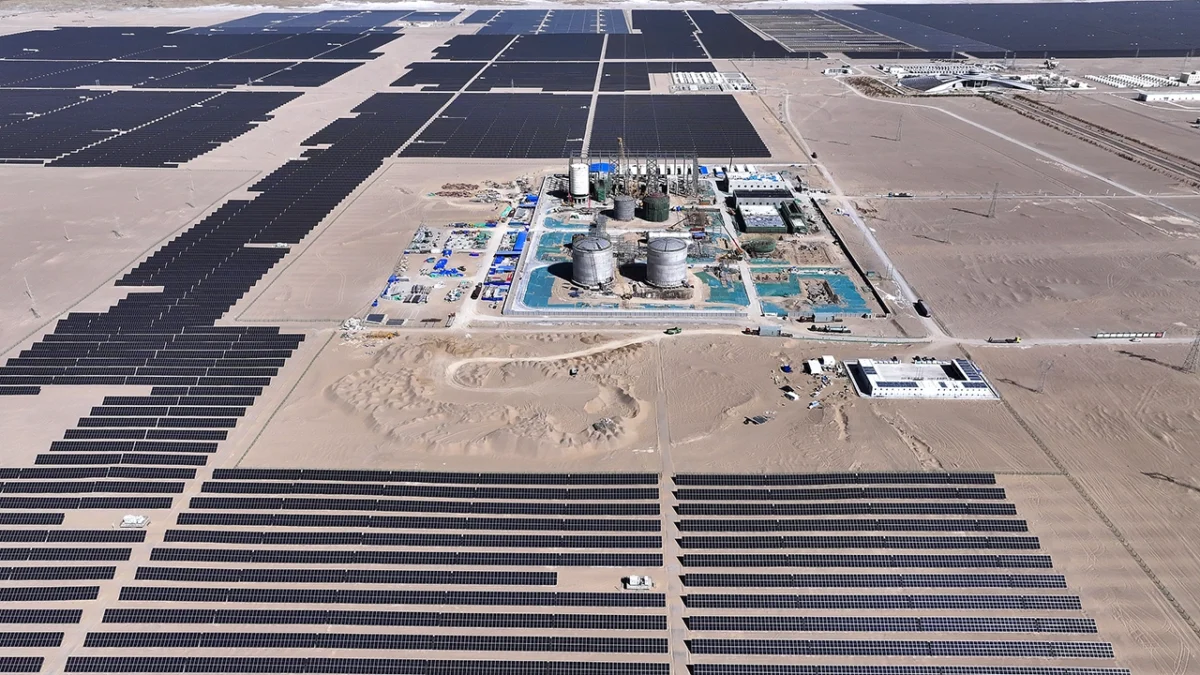 راه‌اندازی بزرگ‌ترین باتری هوای فوق سرد جهان در صحرای گبی چین 