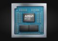 نمای نزدیک و رندر شده از چیپ پردازنده AMD EPYC Embedded سری ۲۰۰۰.