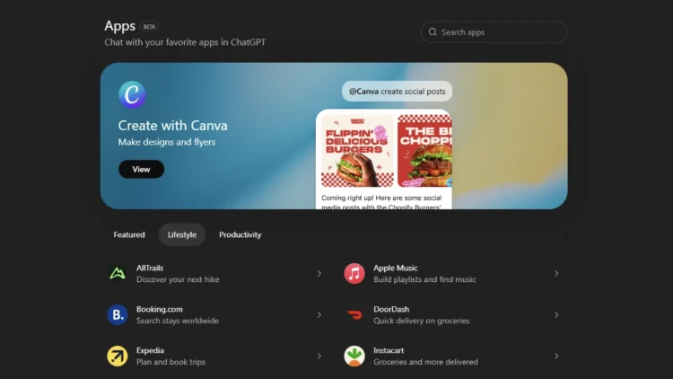فروشگاه اپلیکیشن ChatGPT راه‌اندازی شد