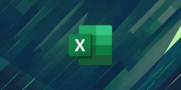 لوگوی برنامه اکسل مایکروسافت