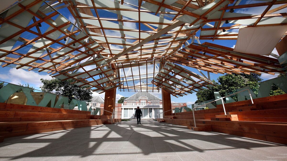 پاویون سرپنتاین، بریتانیا، ۲۰۰۸