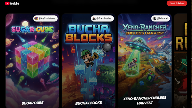 یوتیوب امکان ساخت بازیهای قابل اجرا را برای سازندگان محتوا فراهم کرد