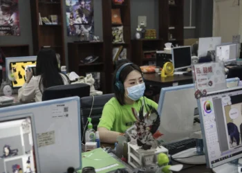 تصویری از یک استودیو طراحی انیمیشن و بازی‌سازی