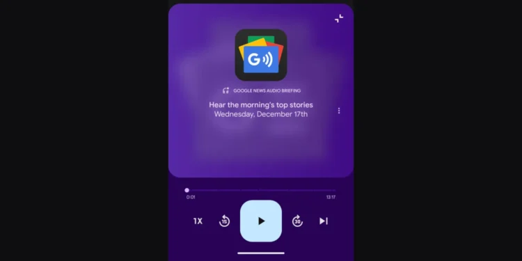 گوگل قابلیت جدید خلاصههای صوتی خبری را در اندروید عرضه کرد