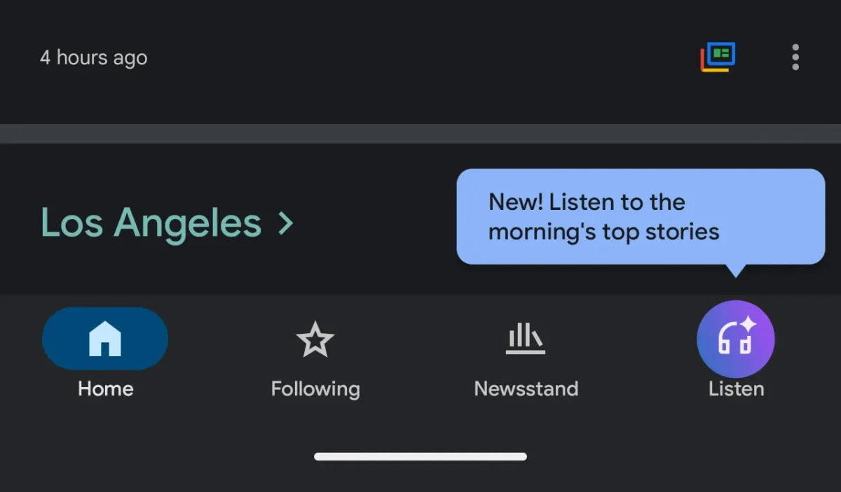 عرضه قابلیت جدید خلاصههای صوتی خبری در اندروید توسط گوگل