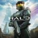 والپیپر رسمی Halo Campaign Evolved با نمایش شخصیت زرهپوش نمادین سری Halo در محیط طبیعی سیاره Halo، حضور سازههای باستانی فوررانر و لوگوی بازی در مرکز تصویر