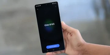 تصویری از سیستم عامل one ui 8.5
