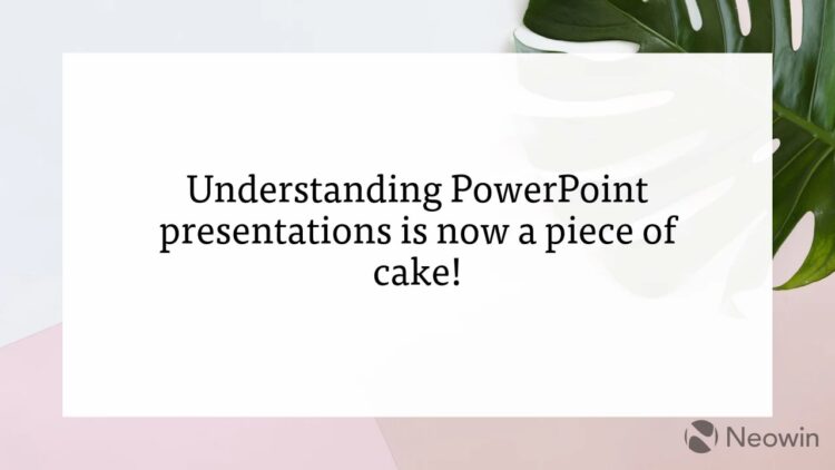 ابزار هوش مصنوعی Explainer، درک اسلایدهای پیچیده پاورپوینت