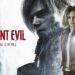 آرت‌ورک رسمی بازی Resident Evil Requiem با نمایش لوگوی بازی و فضای بارانی و تاریک، تاکید بر حال‌وهوای ترس روان‌شناختی، بقا و روایت داستان‌محور با حضور دو شخصیت قابل بازی این عنوان