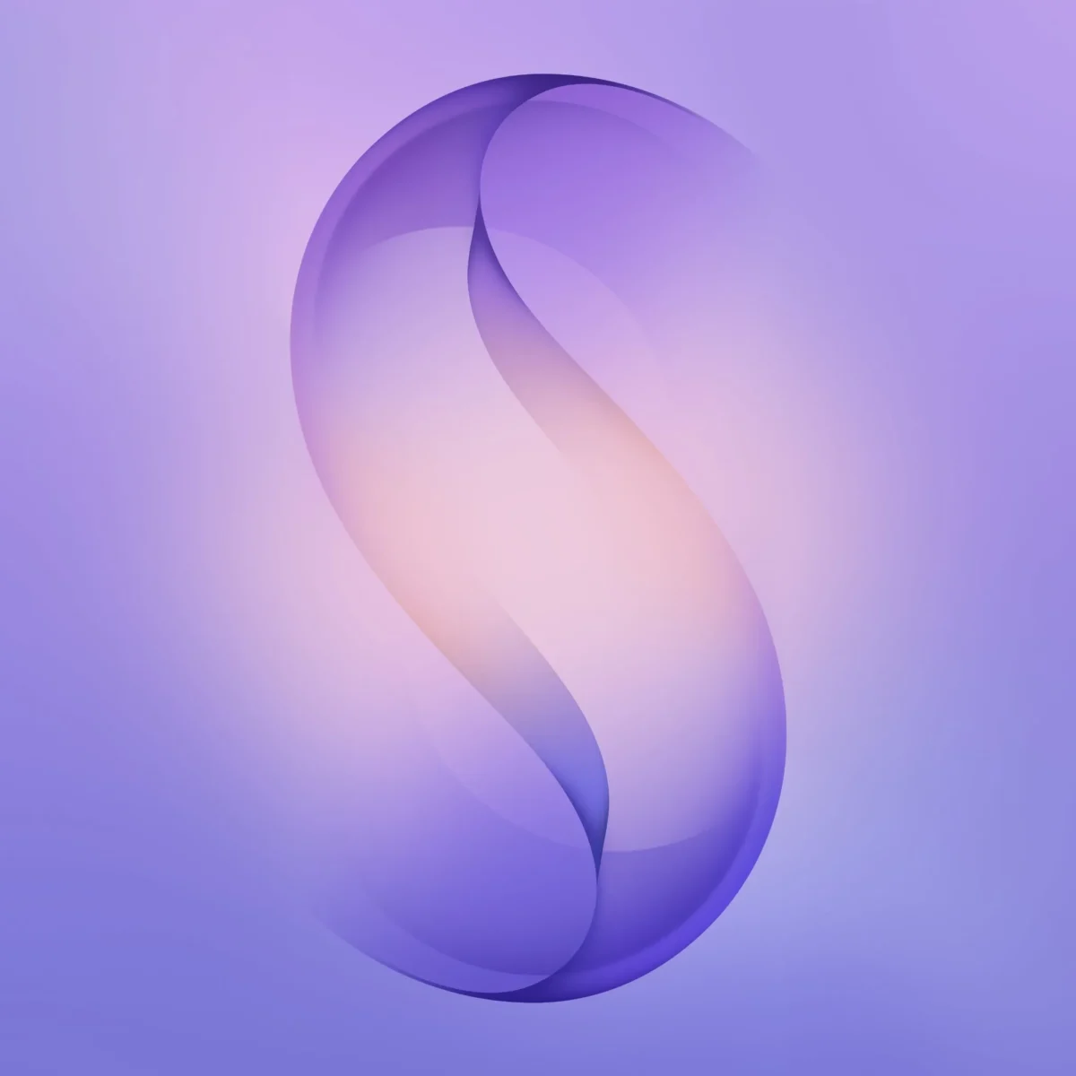 یک تصویر پس‌زمینه انتزاعی با اشکال موج‌دار و نوری ملایم در مرکز، در پس‌زمینه آبی روشن، که ظاهراً مربوط به Galaxy S26 Ultra است.