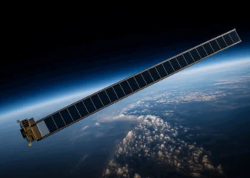 آرایه خورشیدی بسیار بلند در مدار زمین،