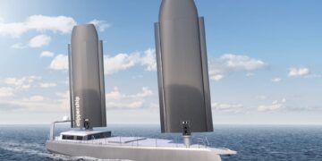 کشتی باری خودران مبتنی بر نیروی باد ساخته می شود