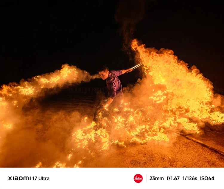 کس ثبت شده با دوربین شیائومی ۱۷ اولترا