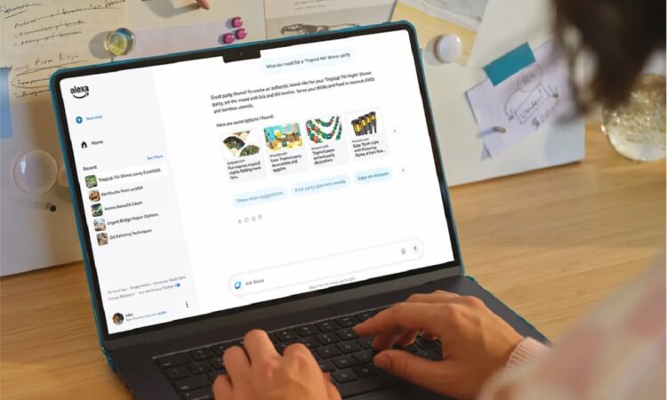 آمازون نسخه وب الکسا پلاس را عرضه کرد